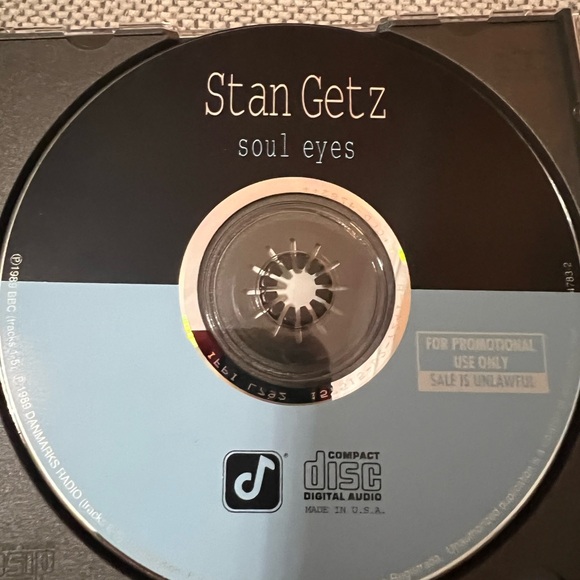 - 🎉5 for $15 🎉 STAN GETZ- SOUL EYES  CD - Picture 3 of 3